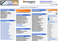 google tools startpagina