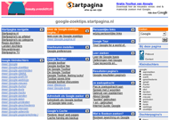 google zoektips startpagina