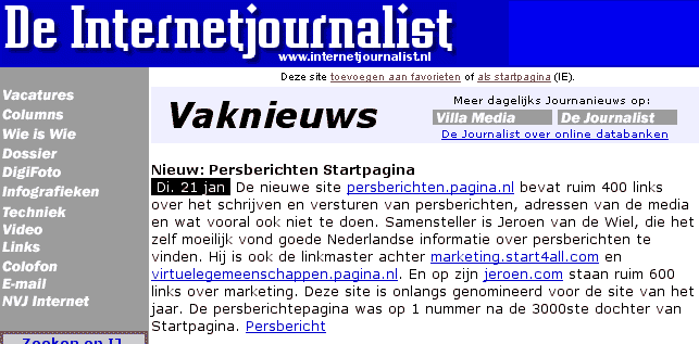 De Internetjournalist.nl