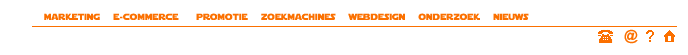 marketing   e-commerce    promotie   webdesign  onderzoek   nieuws