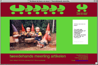 
Twee en meer Tweedehands meerling artikelen