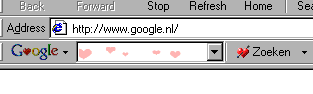google valentine logo