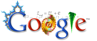 Julia Fractals google logo