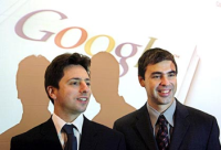 Sergey Brin en Larry Page Sergey Brin en Larry Page